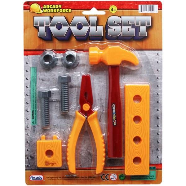 24 Pieces of 8pc Tool Play Set