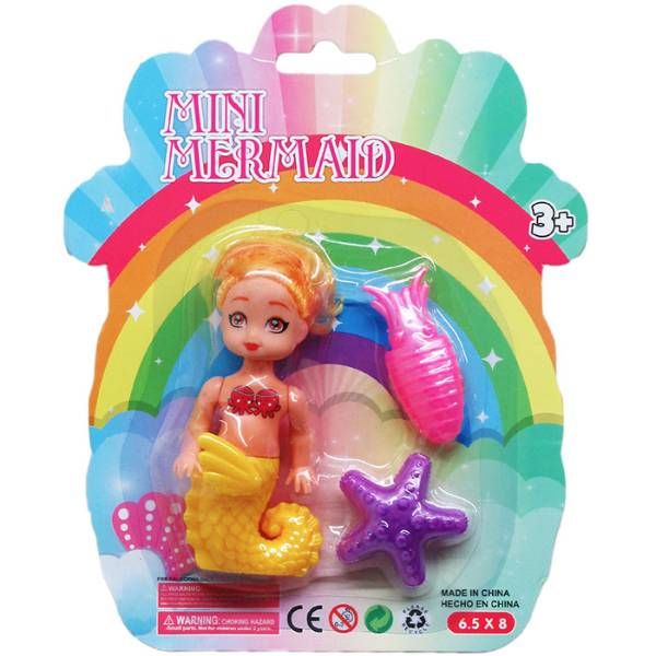 24 Pieces of 4 in Mermaid Doll Set