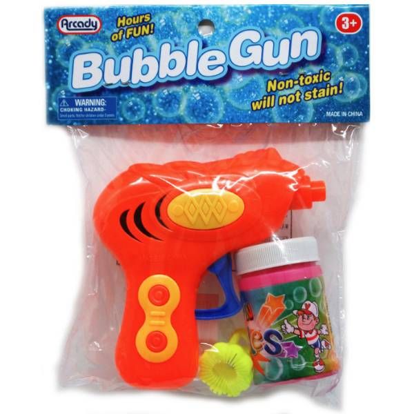 24 Pieces of 4.25 in Friction Bubble Gun