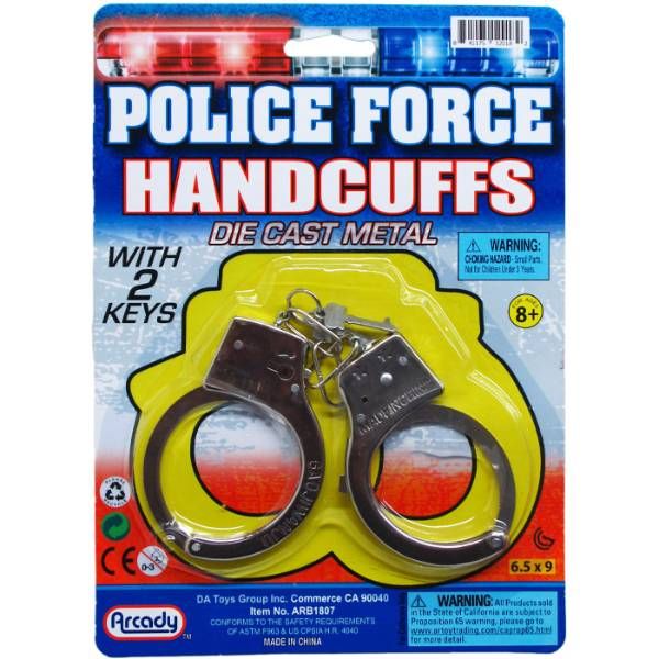 24 Pieces of 3.5 in Metal Handcuffs