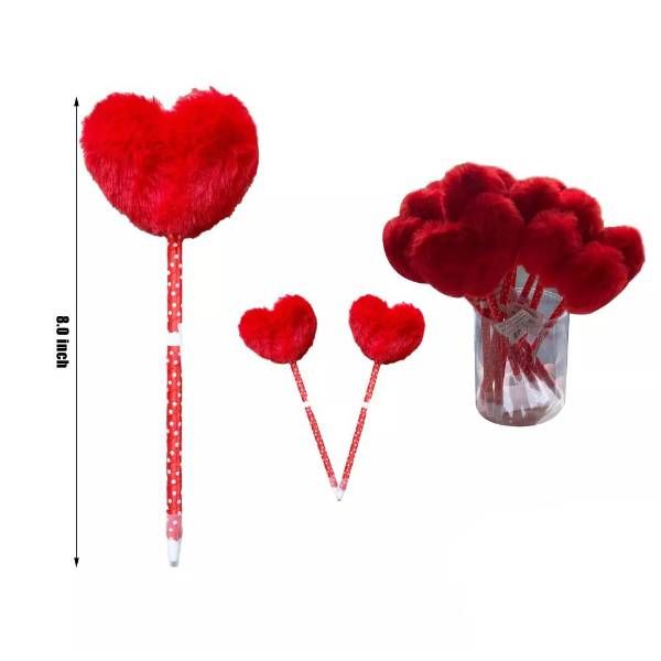 24 Pieces of Valentines Heart Pen