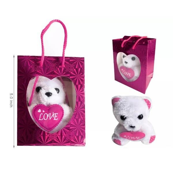 24 Pieces of 4 in Teddy Bear in Display Bag