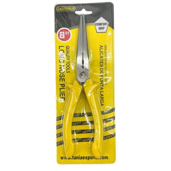 14 pieces of Calitools Heavy Duty Long Nose Plier With Rubber Grip