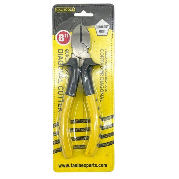 12 pieces of Calitools Heavy Duty Side Cutting Plier With Rubber Grip