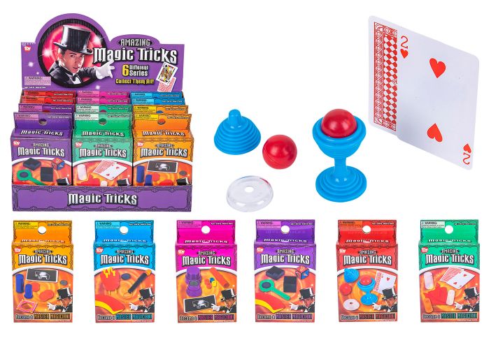 24 Pieces of Magic Trick Set (6 Assorted)