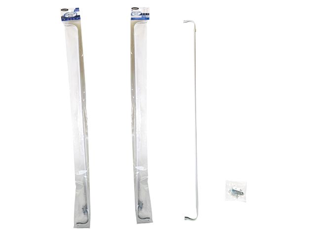 48 pieces of Curtain Rod U-Shape 107cM-1.8m (42inch-72inch) White Clr