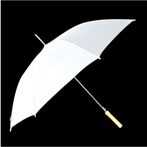 12 Pieces of 48" White Rain Barton Outdoor Rain Umbrella