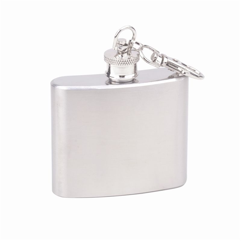 6 Pieces of 2oz Key Chain Flask