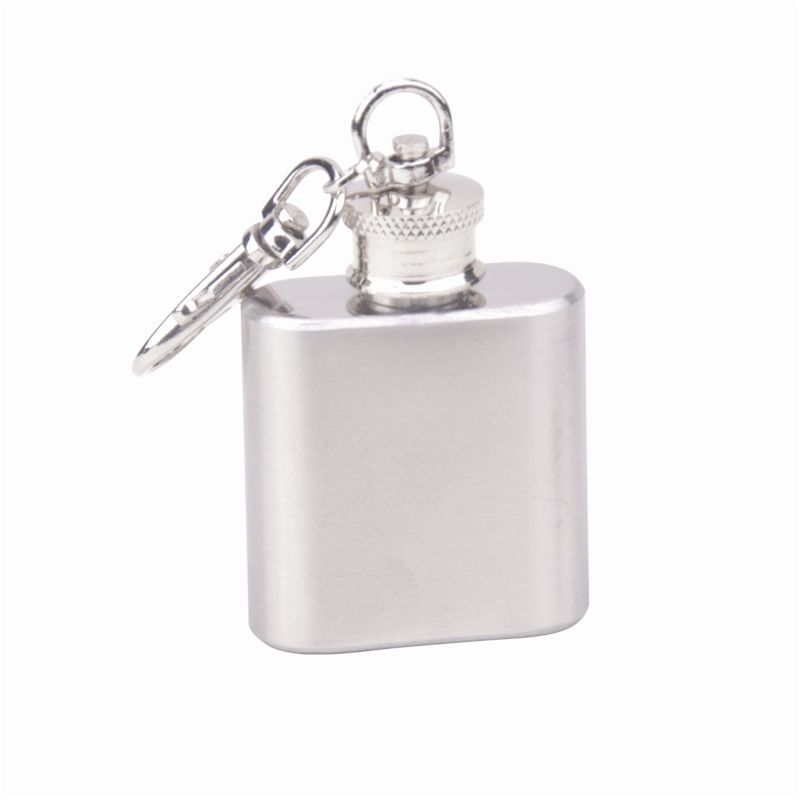 10 Pieces of 1oz Mini Key Chain Flask