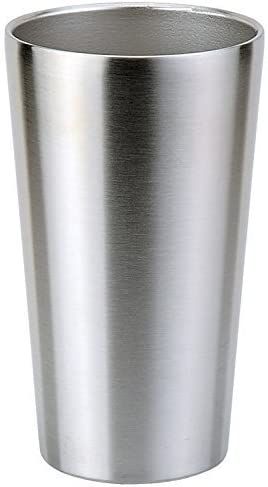 3 Pieces of Stainless Steel Tumbler 16 oz. Insulated Metallic Grey