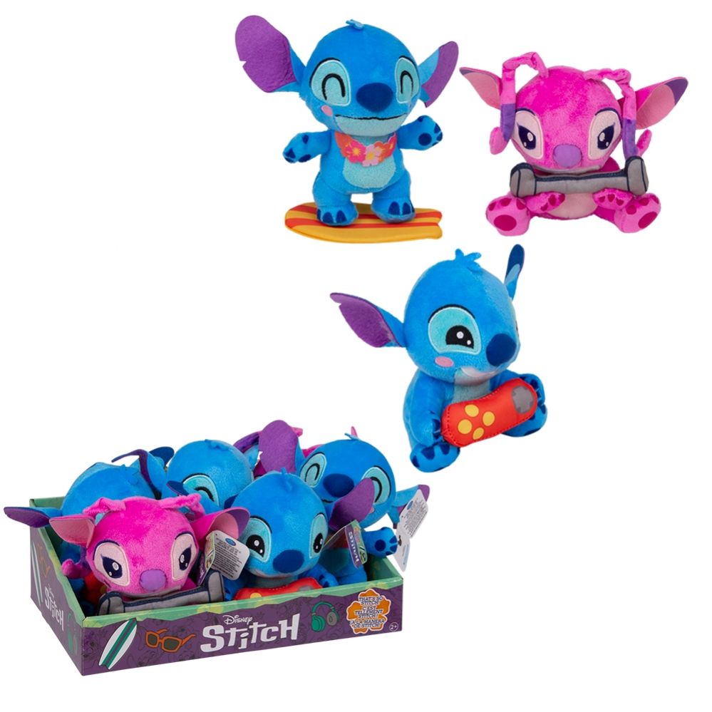 Stich 7 Bulk 7-inch Stitch Plush Assortment - Wholesale Sock Deals