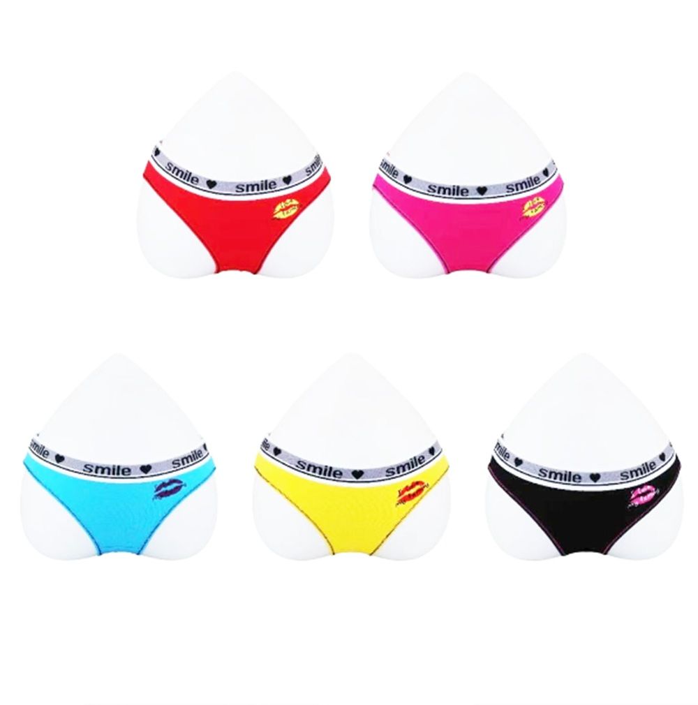12 Pieces of Ladies Assorted Underwear Smile Bundle
