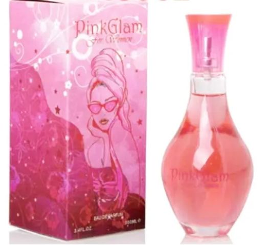 6 Pieces of Pink Glam For Women Perfume