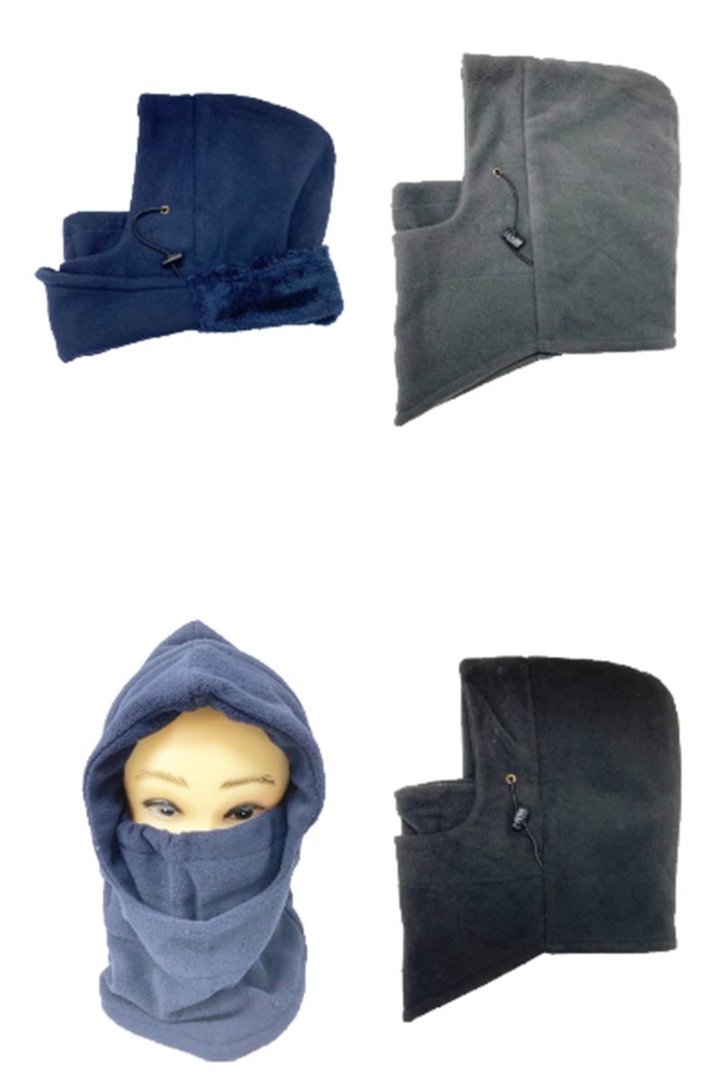 12 Pieces of Winter Fur Lined Full Face Mask
