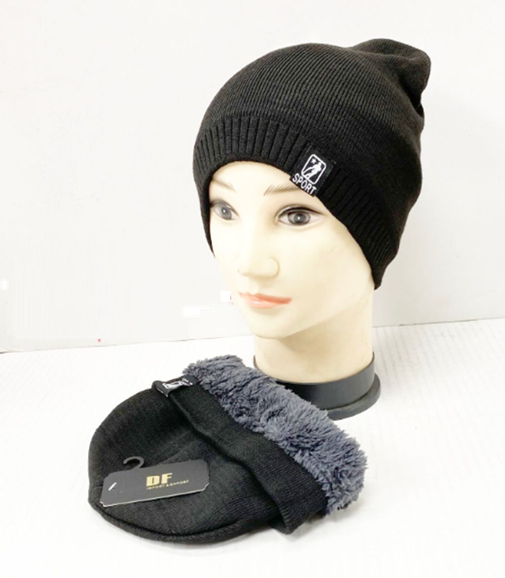 12 Pieces of Winter Fur Lined Beanie