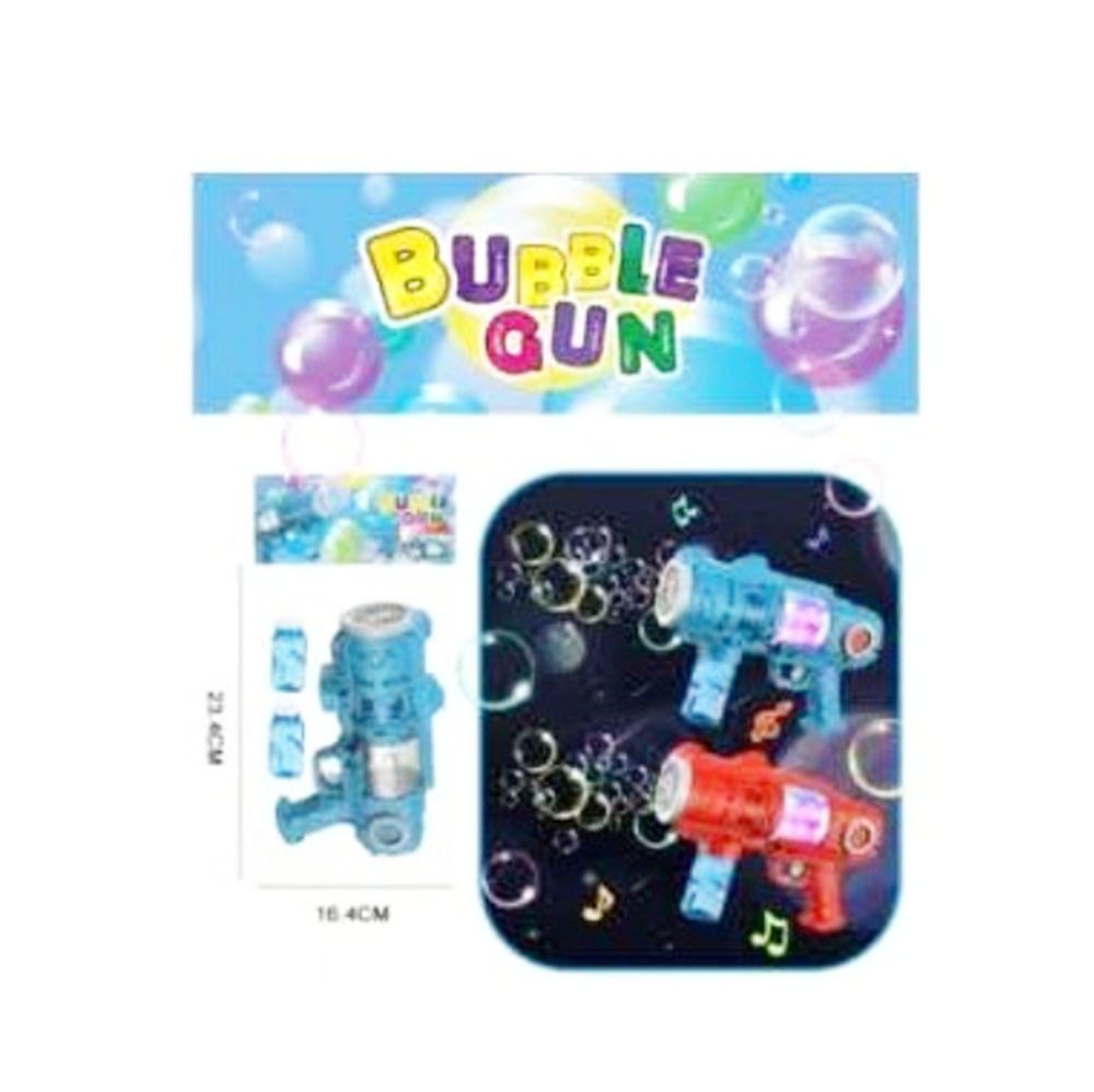 6 Pieces of Light Up Bubble Bazooka