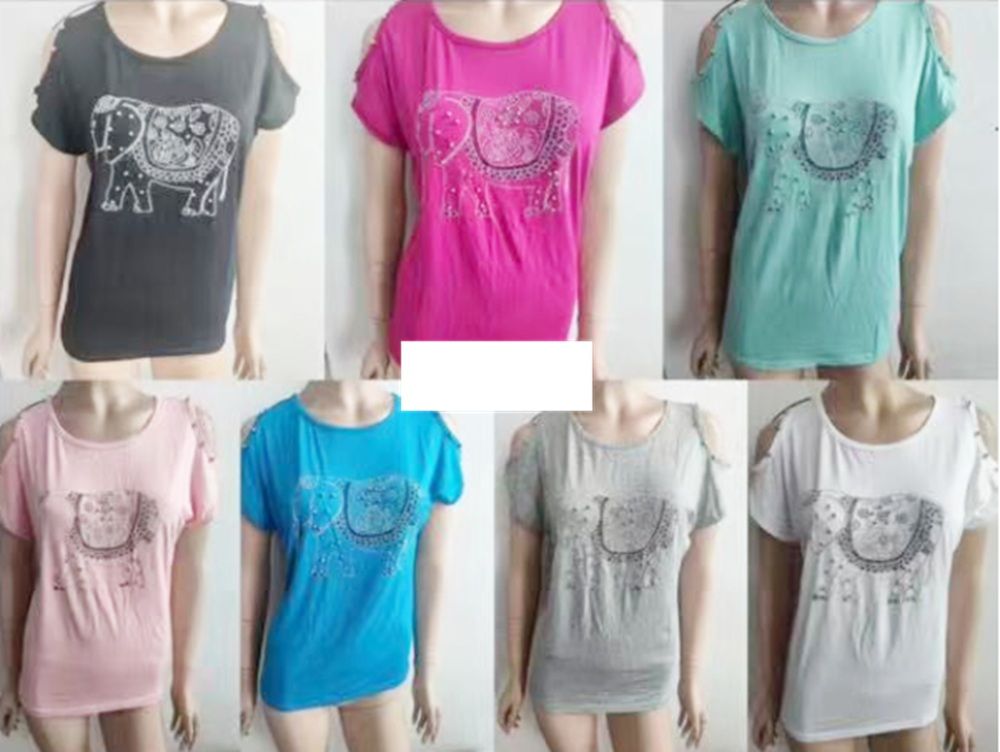 12 Pieces of Ladies Assorted Shirt