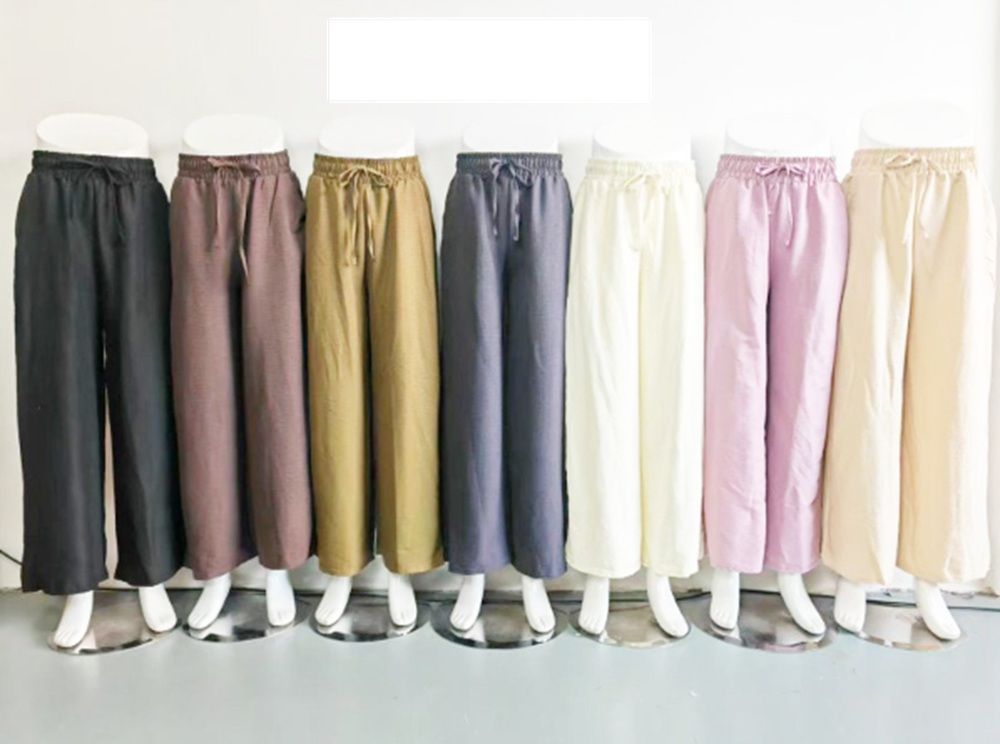 12 Pieces of Ladies Wide Palazzo Pants