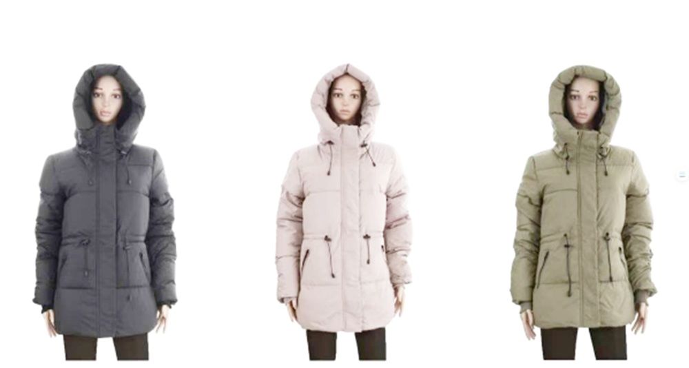 12 Pieces of Assorted Puffer Winter Jacket Hooded