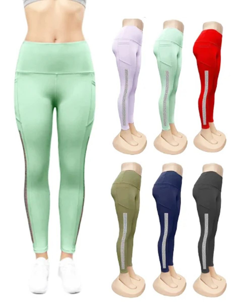 12 Pieces of Ladies Assorted Leggings