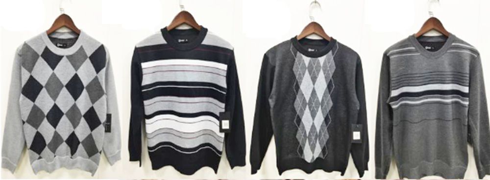 12 Pieces of Mens Crew Neck Sweater