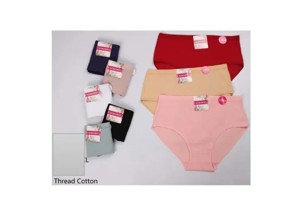 12 Pieces of Ladies Cotton Underwear