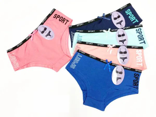 12 Packs of Lady Sport Underwear 30pc Pack