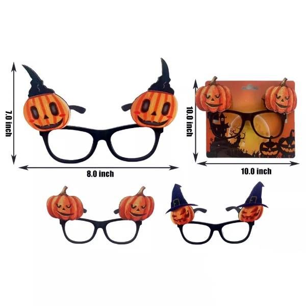 48 Pieces of Pumpkin Halloween Glasses 7 X 8 Inch