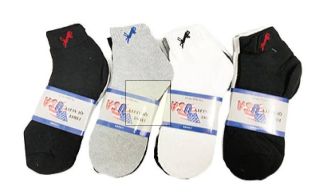 144 Pairs of Mens' Ankle Socks 10-13