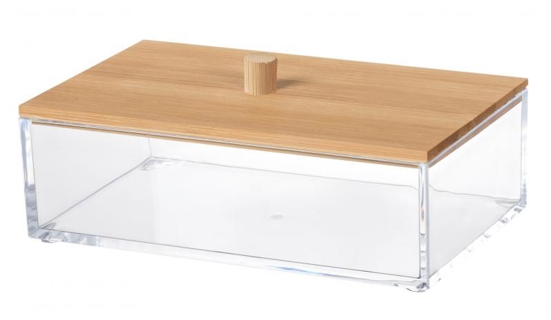12 Pieces of Elle Bamboo Organizer 3.8 X 6.3 X 2.6 Inches