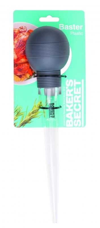 48 Pieces of 11.4in Tpr Turkey Baster W/brush