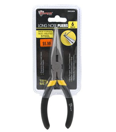 24 Pieces of 6" Long Nose Pliers