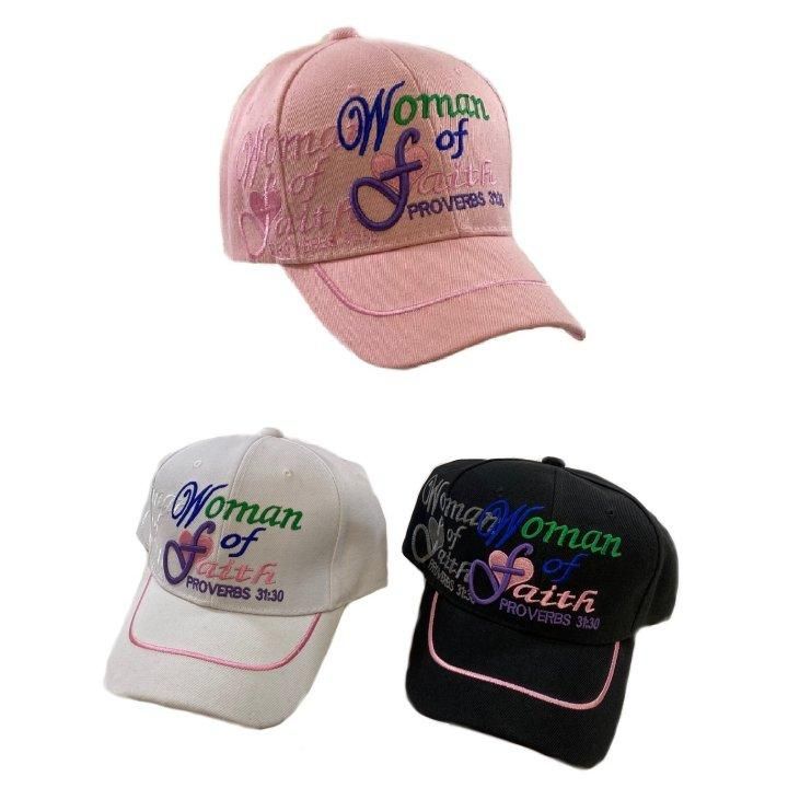 24 Pieces of Woman Of Faith Hat