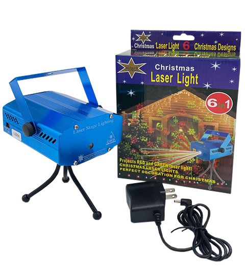 24 Pieces of Laser Stage Light 6 Designs Asst.