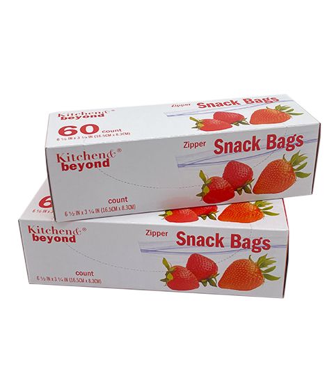 72 Pieces of Snack Bag 60 ct