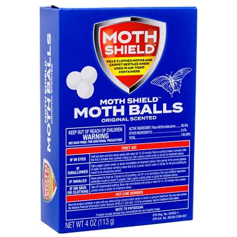 48 Pieces of Moth Shield M.b Orig 4oz