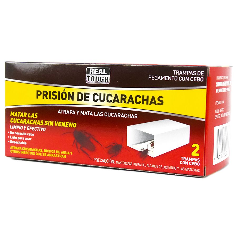 48 Pieces of Real Tough Roach Motel 2 Pk 5.5x2.5x1.25 in
