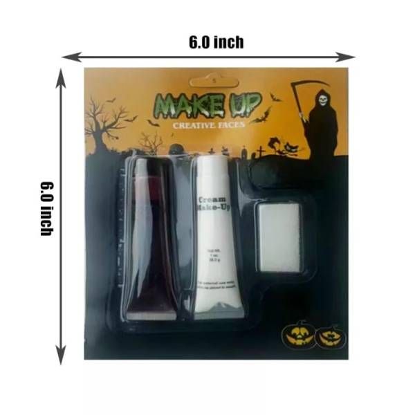 48 Pieces of Halloween Make Up Set