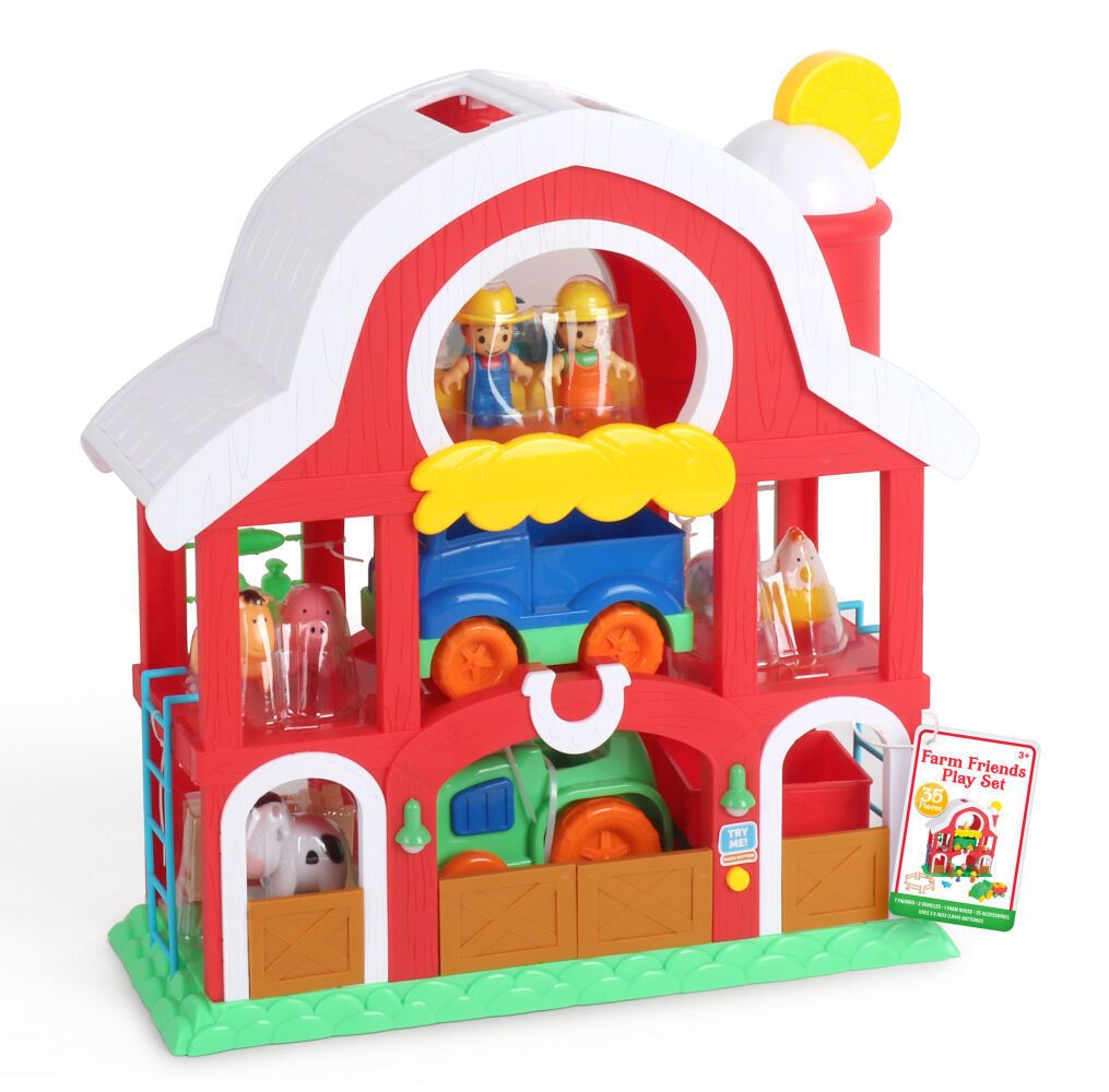 2 of Farm House Playset - at - wholesalecaseprice.com