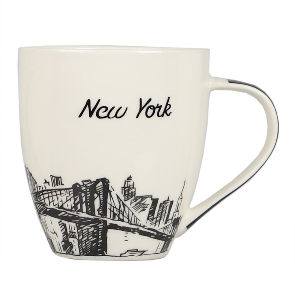 Wholesale Cities 17 Oz. Bone China Mug