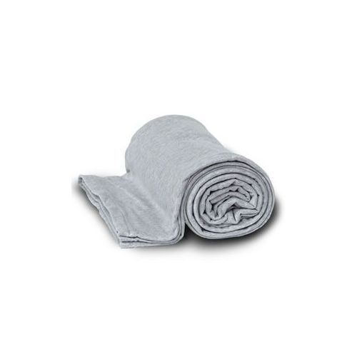 24 Pieces of Jersey Fleece Throws / Blankets - Gray