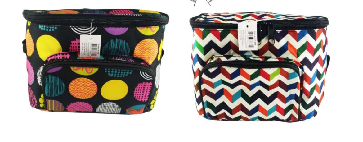 24 Pieces of 7x7x9.5 Inch Insulated Lunch Bag