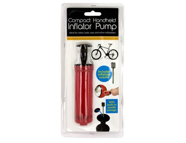72 Pairs of 4.5'' Hand Air Pump W/ Inflator Needle