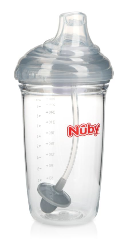 Wholesale Nuby No-Spill Cups for 18M+ in Grey