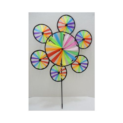 120 Pieces of Wind SpinneR-7 Rainbow Circles
