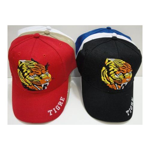 48 Pieces Tigre Hat - Baseball Caps & Snap Backs