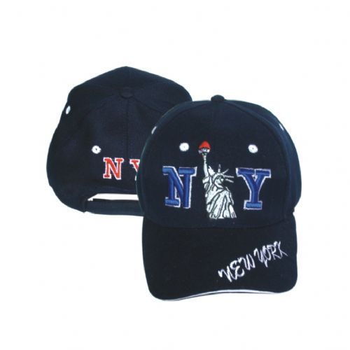 144 Pieces New York Liberty Baseball Cap Assorted Colors - Baseball Caps & Snap Backs