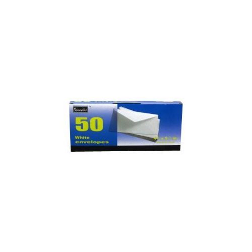 24 Pieces of Boxed White Envelopes - #10 - 50 Count