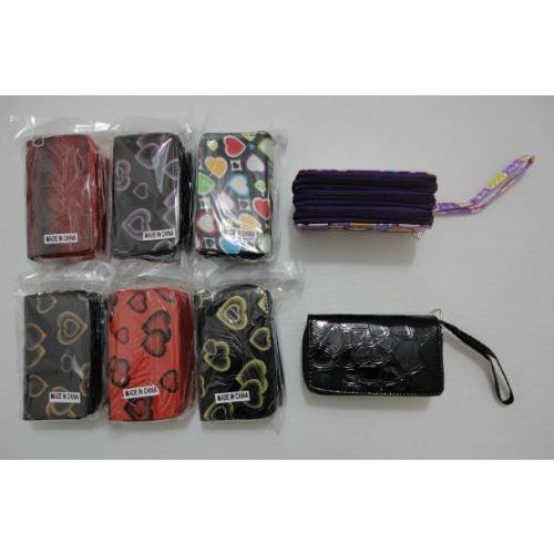 96 Pieces of 3 Compartment WalleT-Assorted