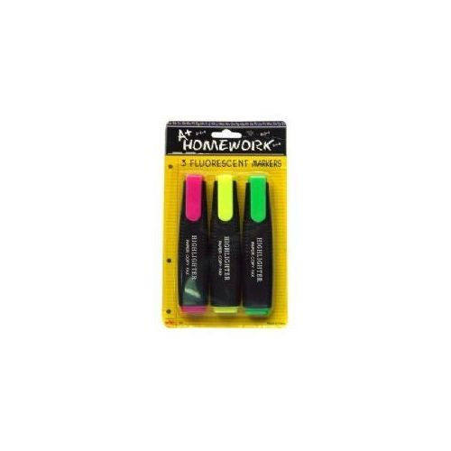 48 Pieces of Highlighter Markers - 3 Pk - Asst. Neon Colors